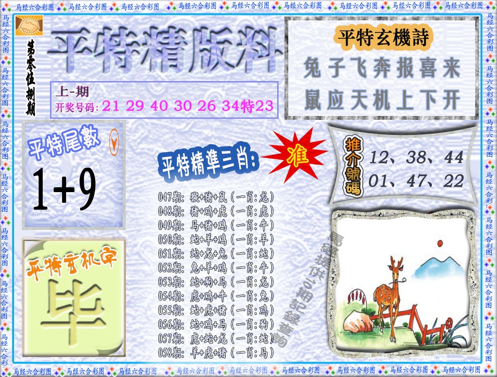 058期平特精版料[图]