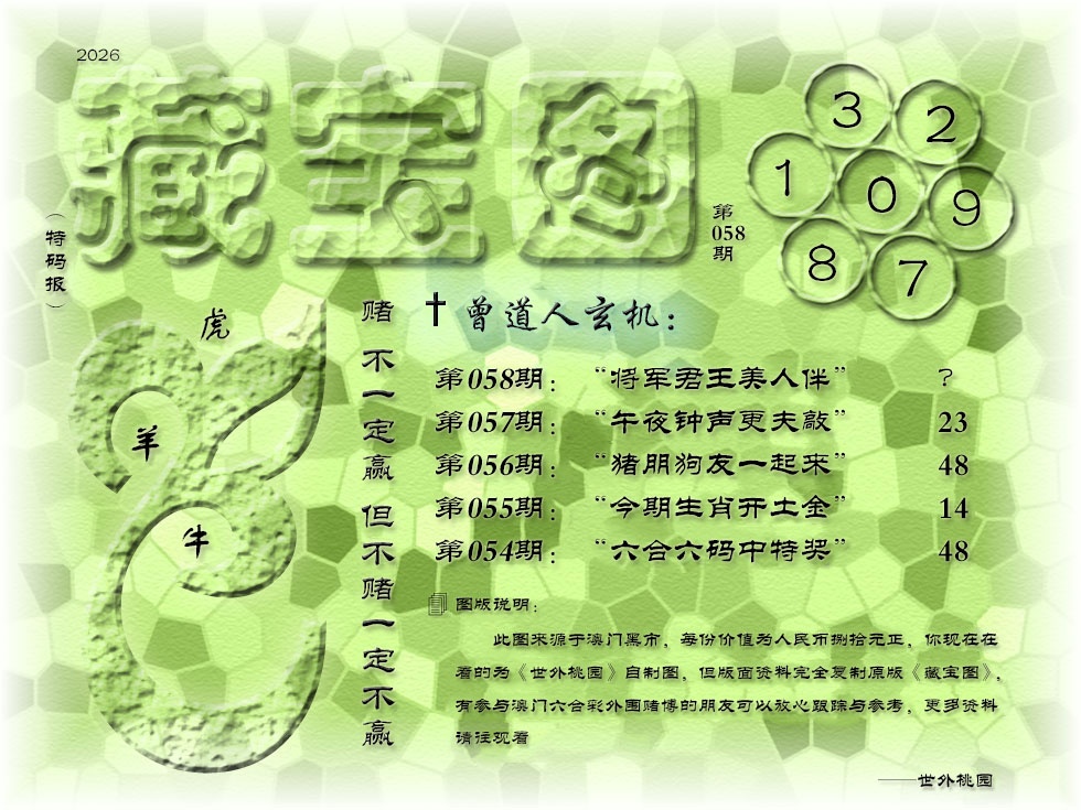058期《藏宝图》[图]