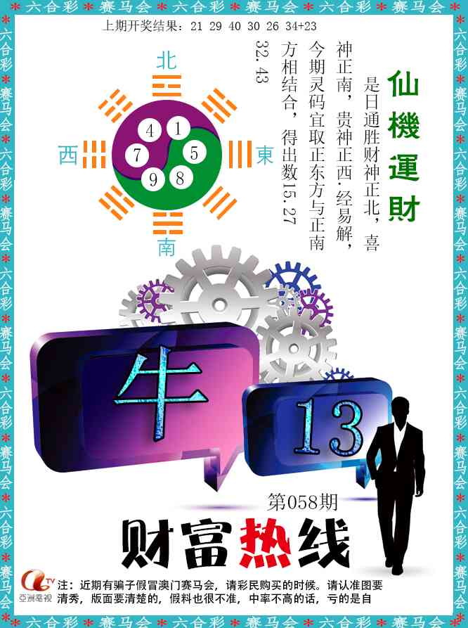 058期财富热线[图]