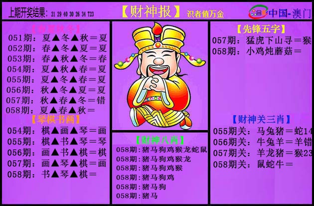 058期紫财神[图]