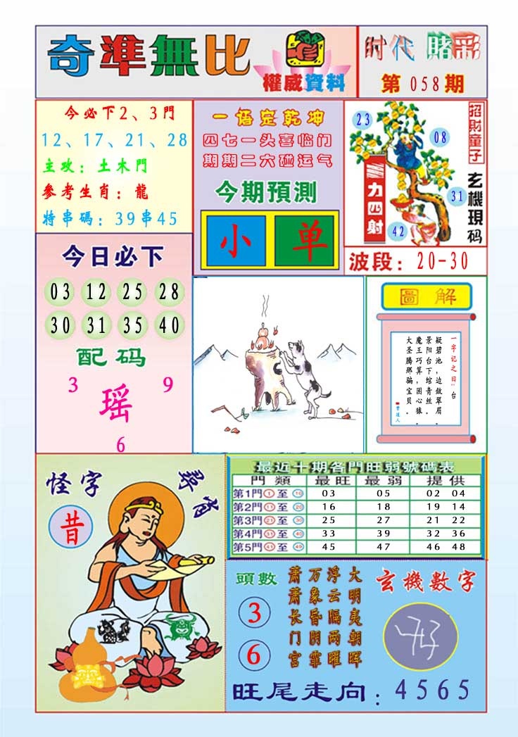 058期奇准无比[图]