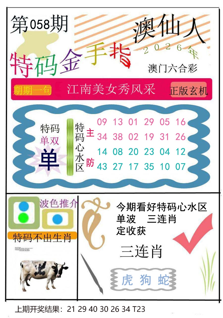 058期特码金手指[图]