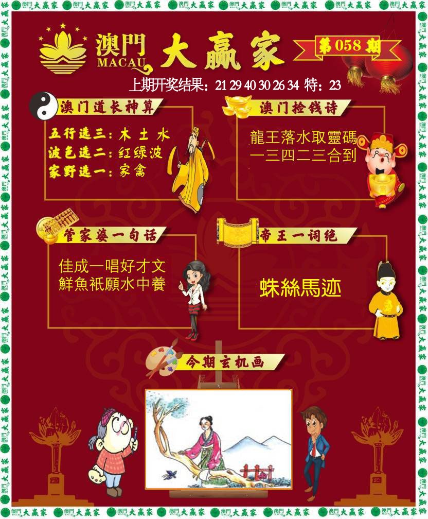 058期大赢家[图]