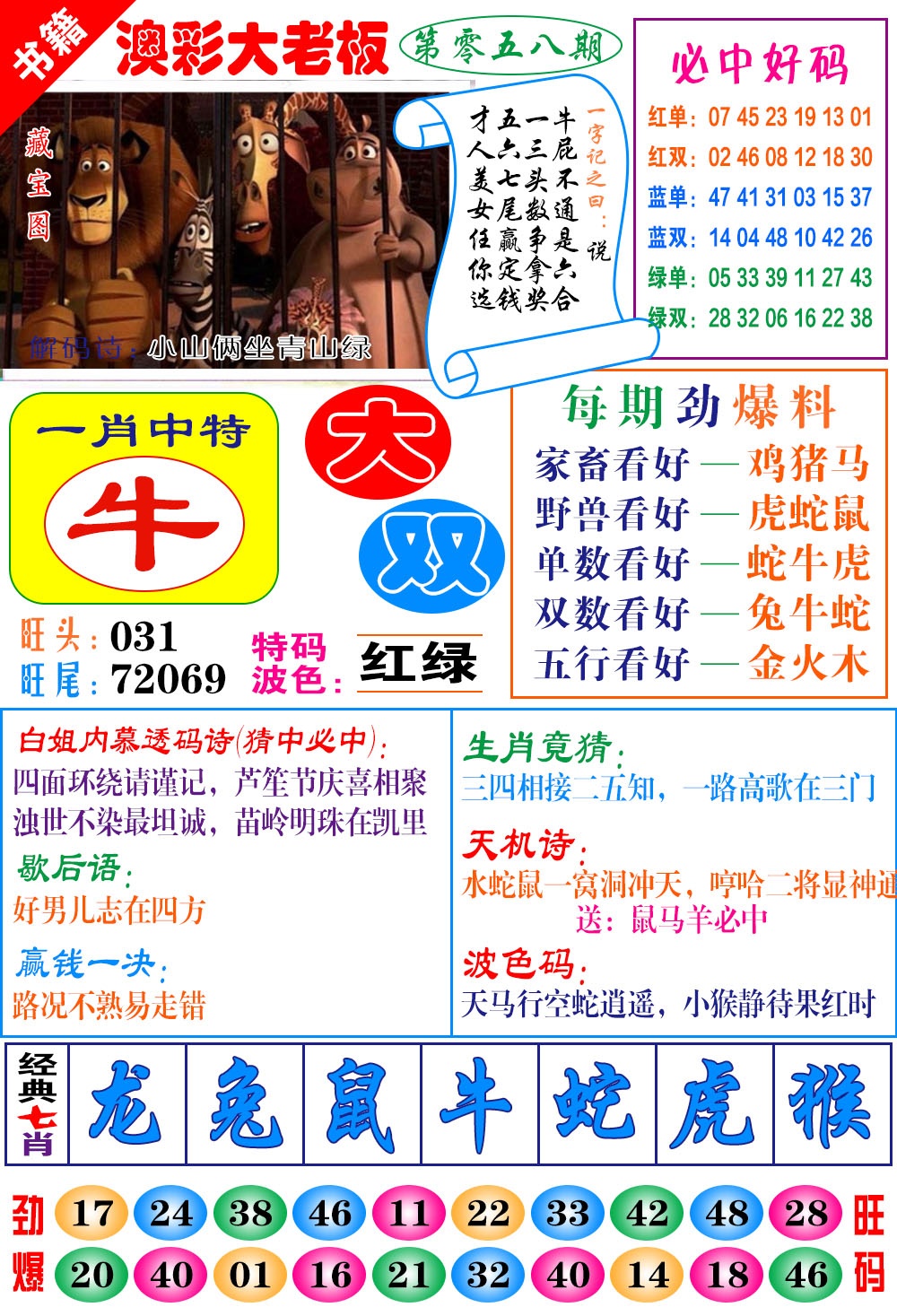 058期澳门大老板[图]