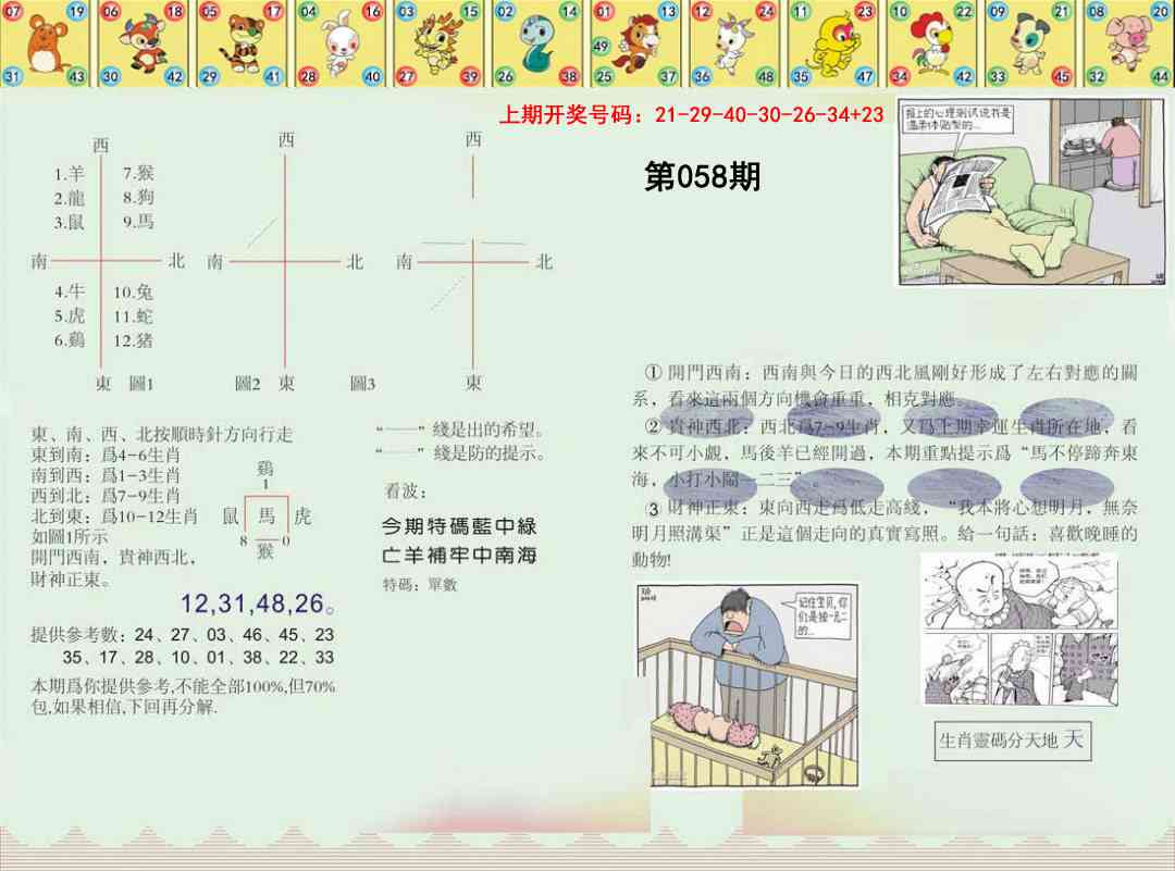 058期正版澳门足球报[图]