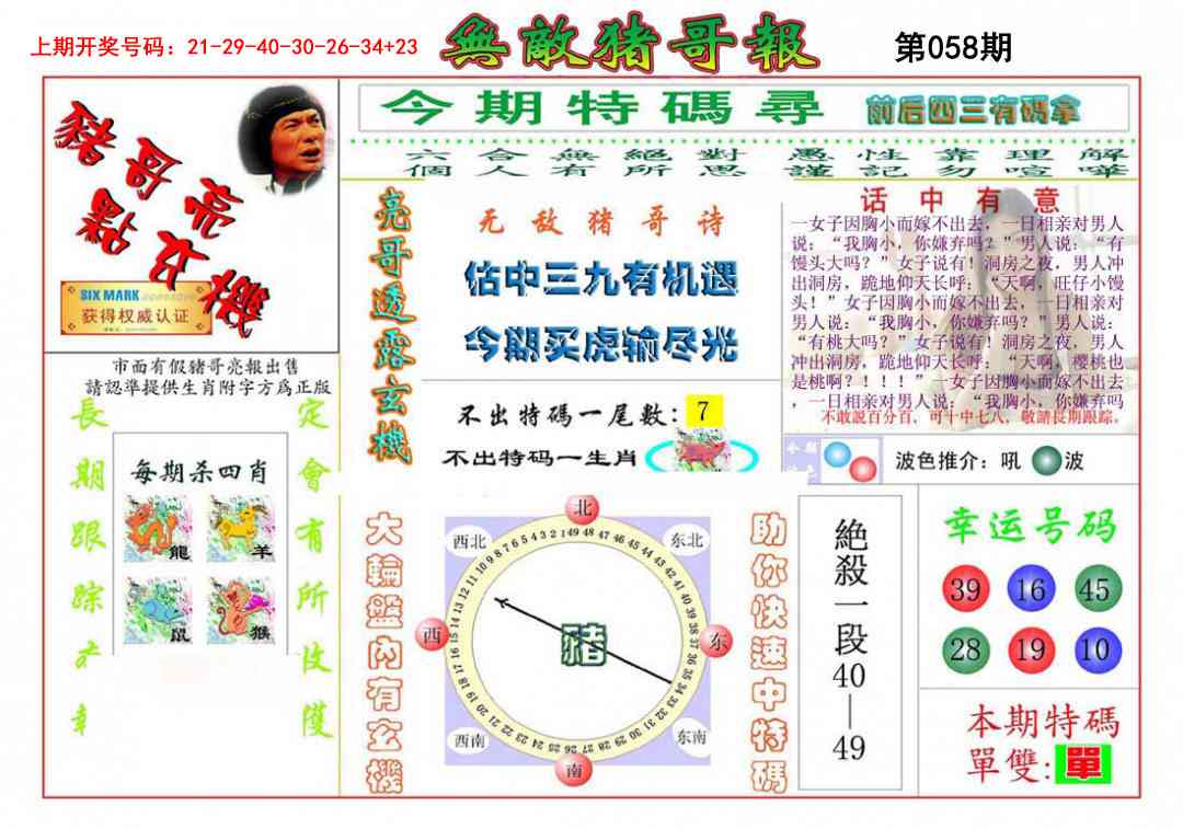 058期无敌猪哥[图]