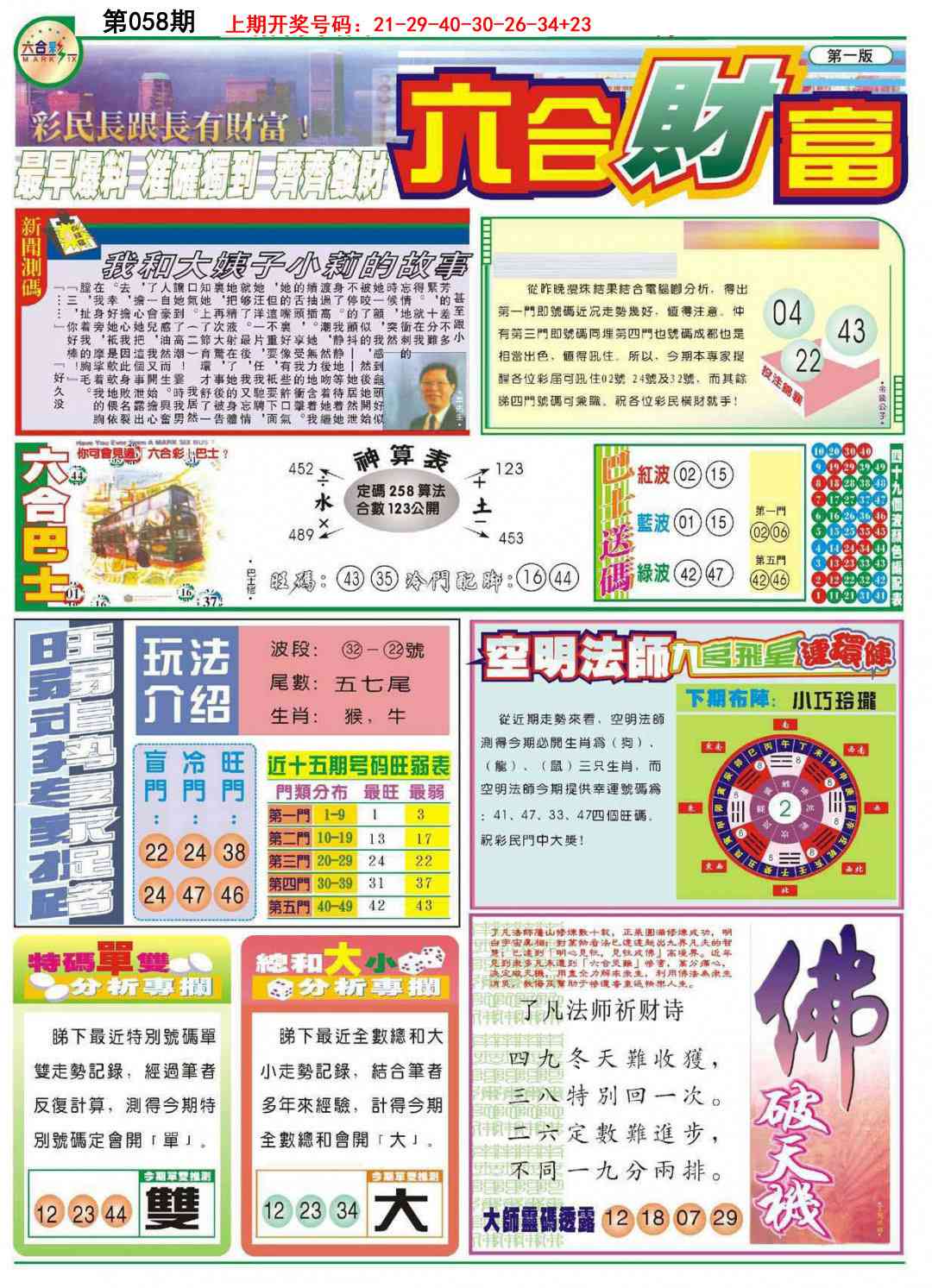 058期六合财富A[图]