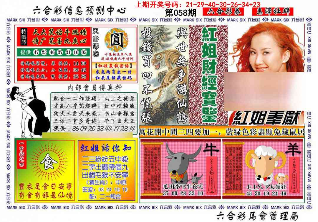 058期红姐财经宝鉴[图]