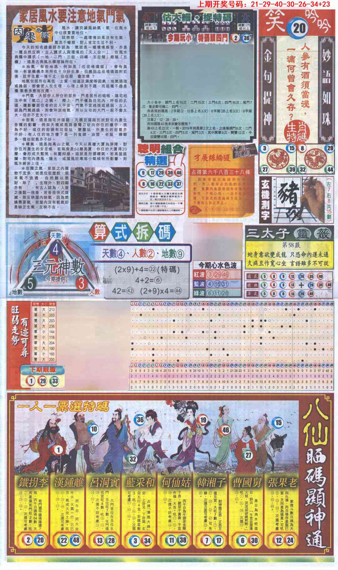 058期新报跑狗-1(正面)[图]