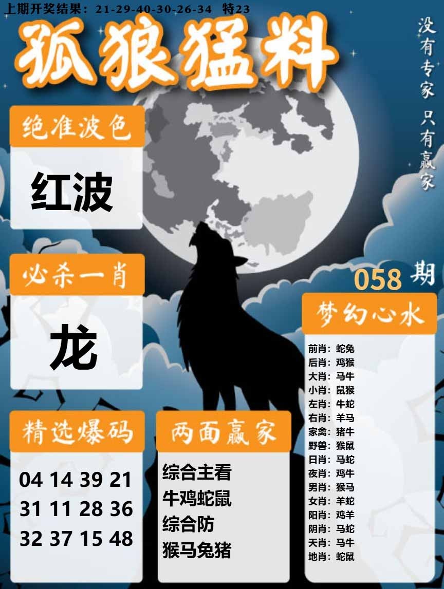058期孤狼猛料[图]