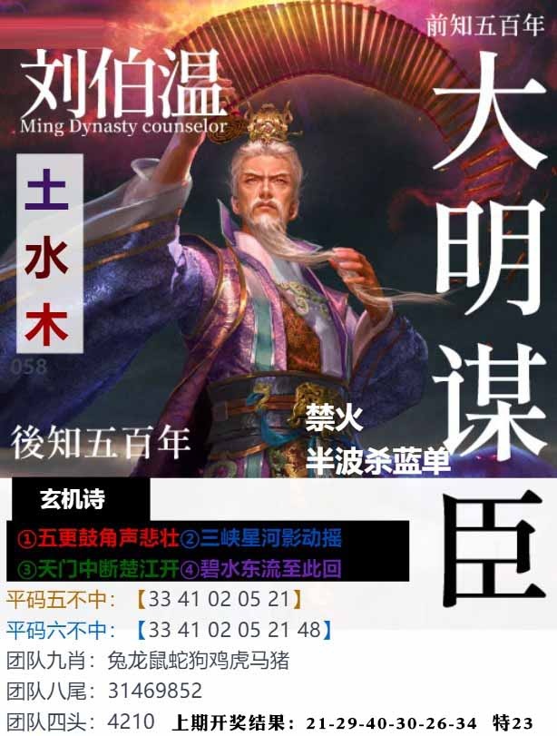 058期大明谋臣[图]